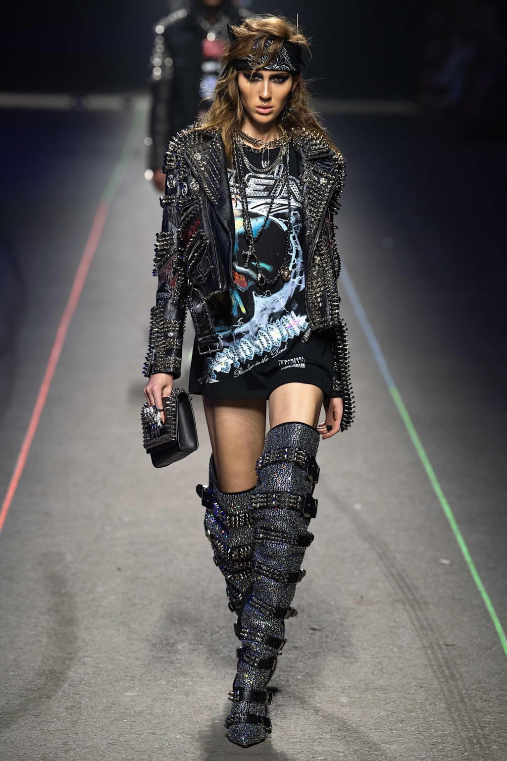 Fashion Week Milan Spring/Summer 2020 look 24 from the Philipp Plein collection 男装