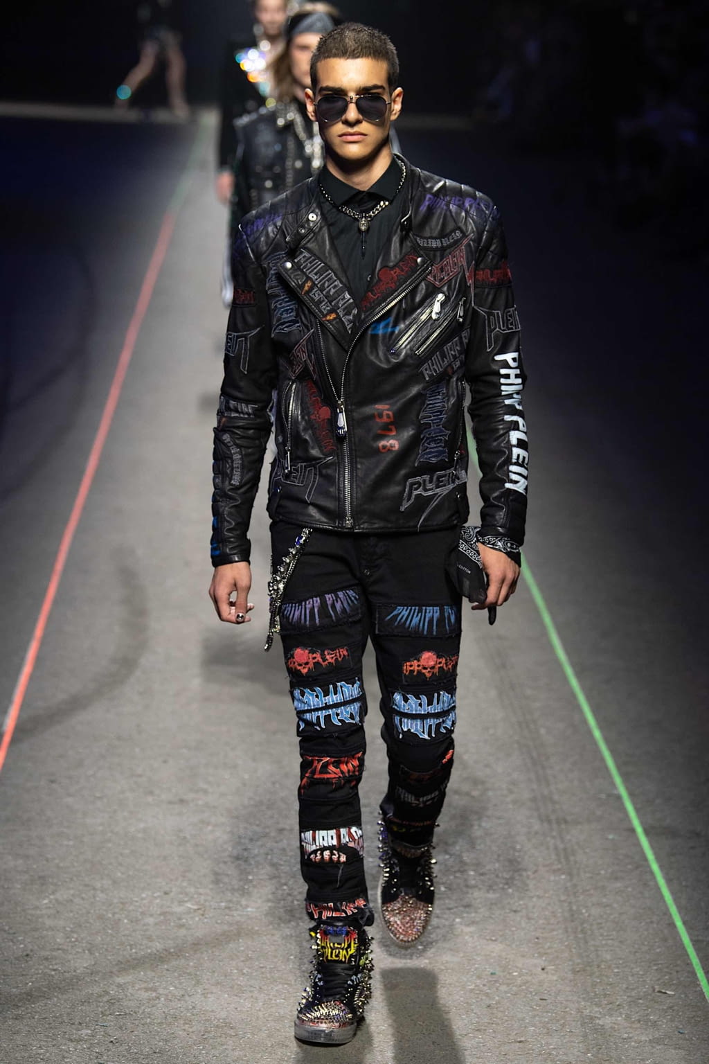 Fashion Week Milan Spring/Summer 2020 look 28 from the Philipp Plein collection menswear