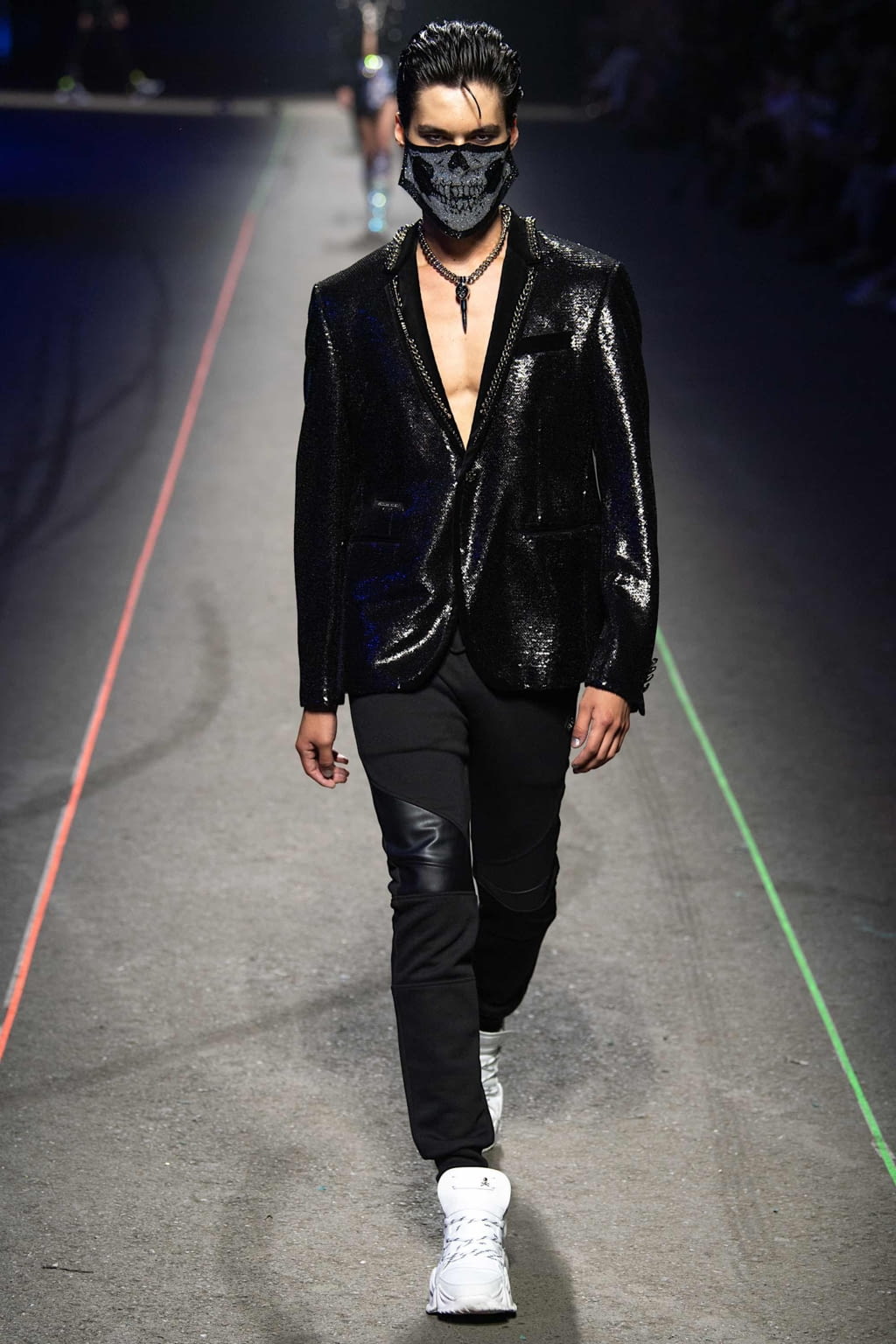 Fashion Week Milan Spring/Summer 2020 look 35 from the Philipp Plein collection menswear