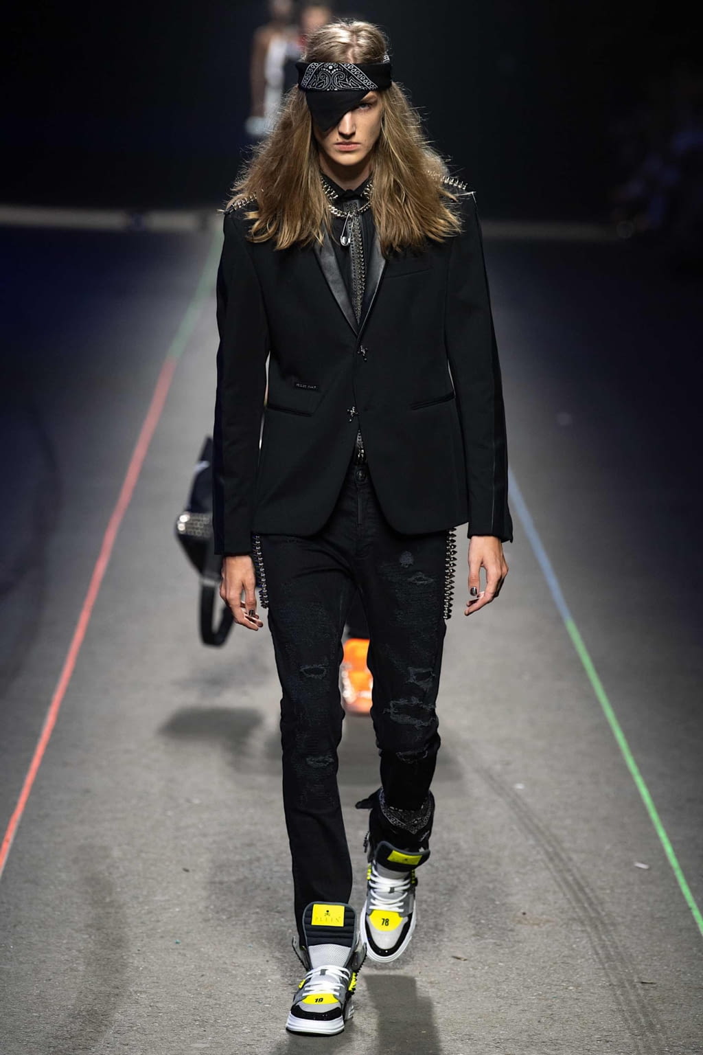 Fashion Week Milan Spring/Summer 2020 look 38 from the Philipp Plein collection menswear