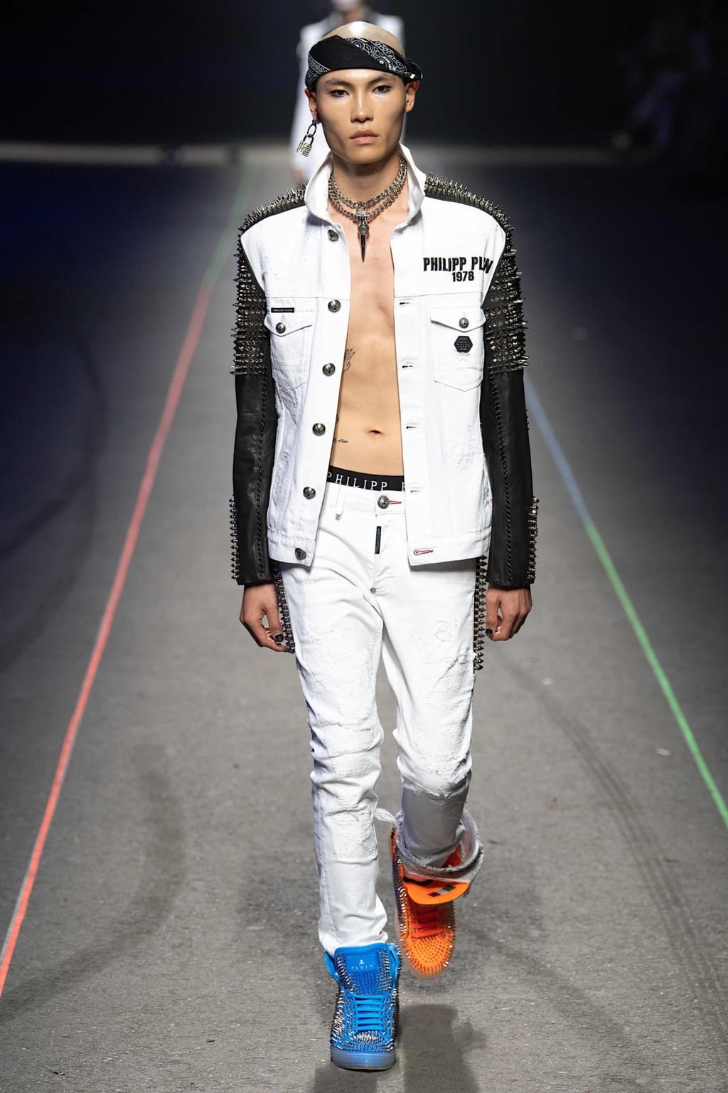 Fashion Week Milan Spring/Summer 2020 look 43 from the Philipp Plein collection 男装