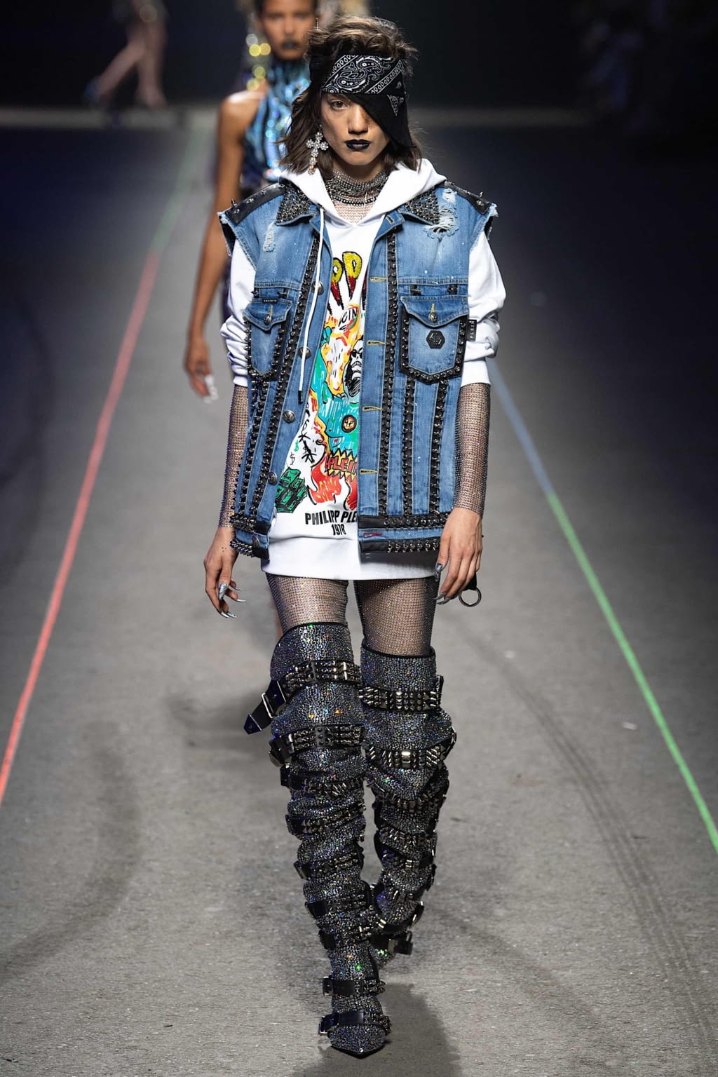 Fashion Week Milan Spring/Summer 2020 look 61 from the Philipp Plein collection 男装