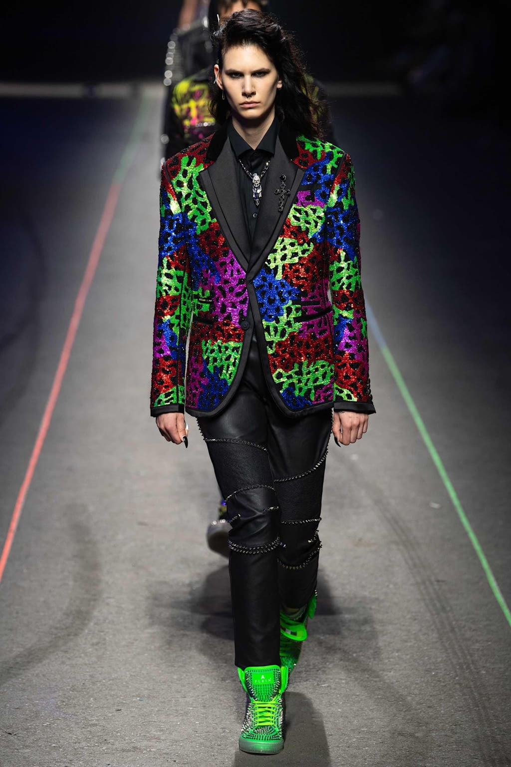 Fashion Week Milan Spring/Summer 2020 look 85 from the Philipp Plein collection 男装