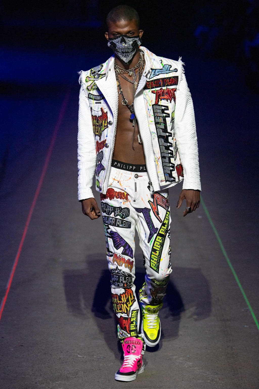 Fashion Week Milan Spring/Summer 2020 look 91 from the Philipp Plein collection menswear