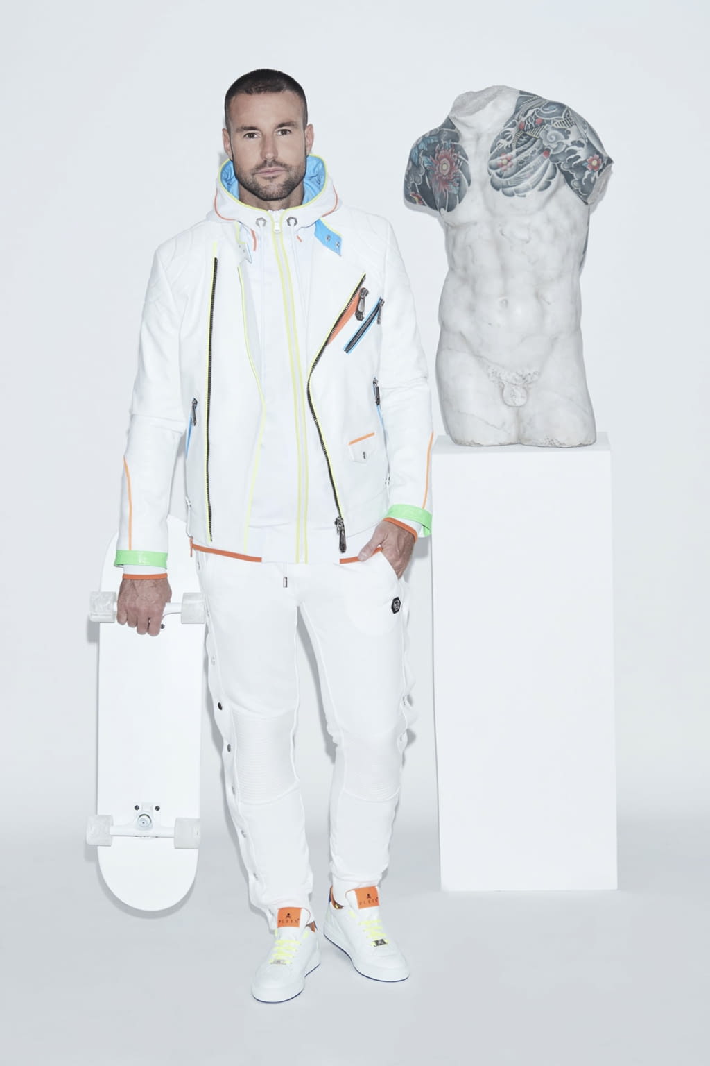 Fashion Week Milan Spring/Summer 2021 look 9 de la collection Philipp Plein menswear