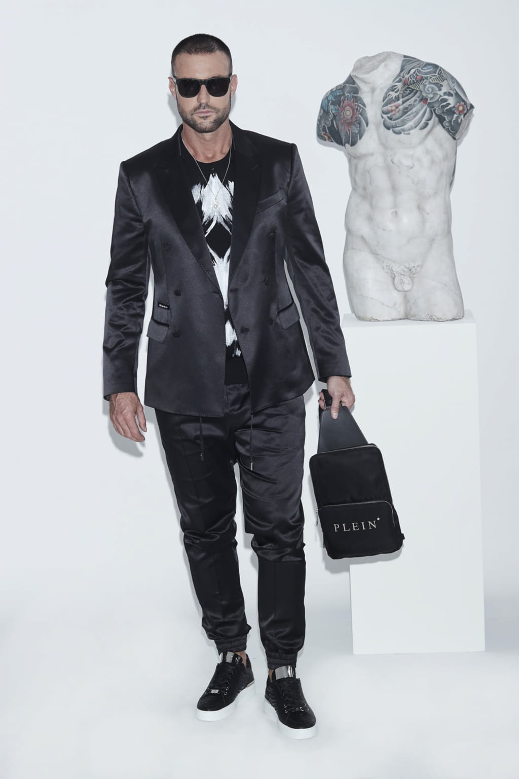 Fashion Week Milan Spring/Summer 2021 look 14 de la collection Philipp Plein menswear