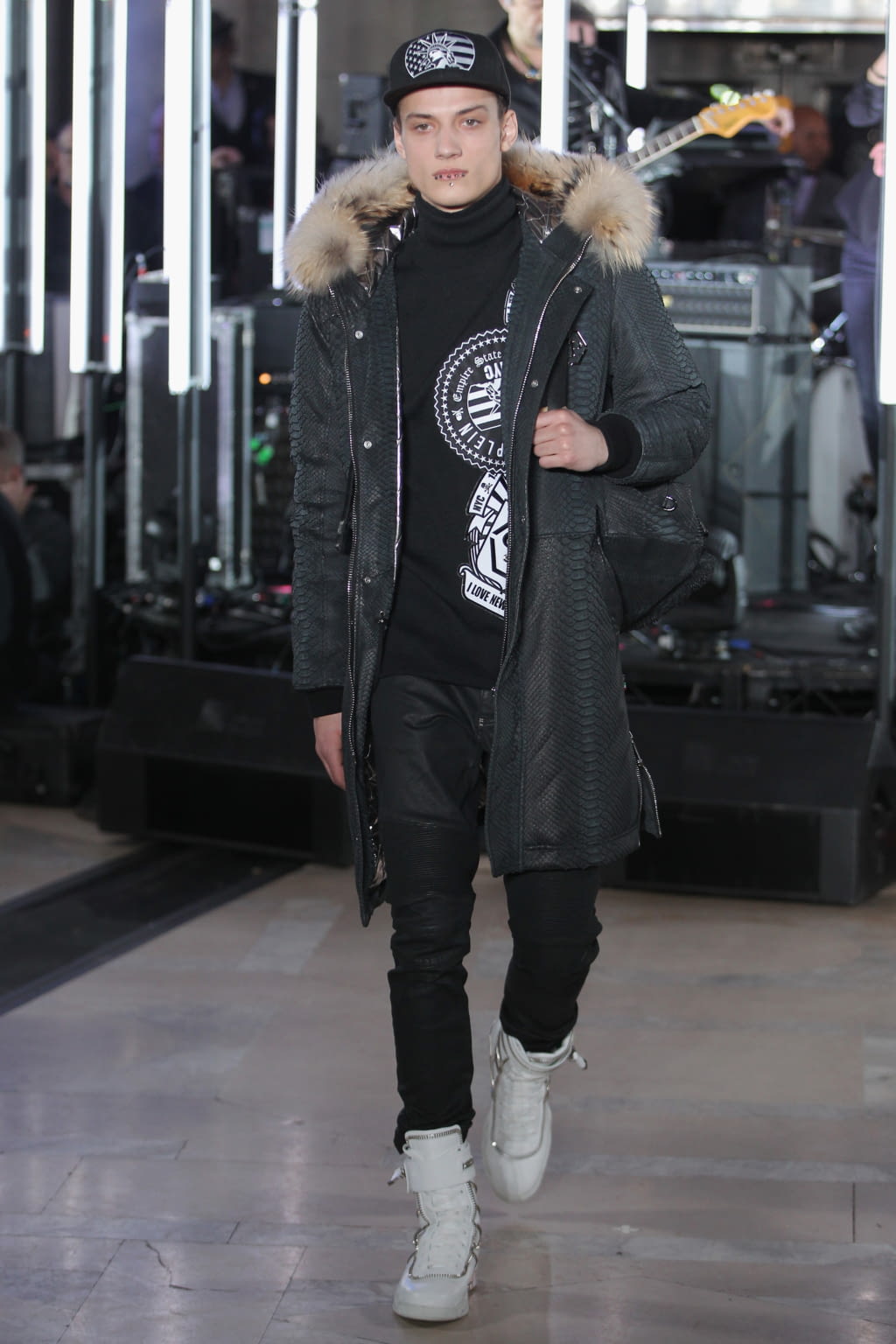 Fashion Week New York Fall/Winter 2017 look 66 from the Philipp Plein collection womenswear