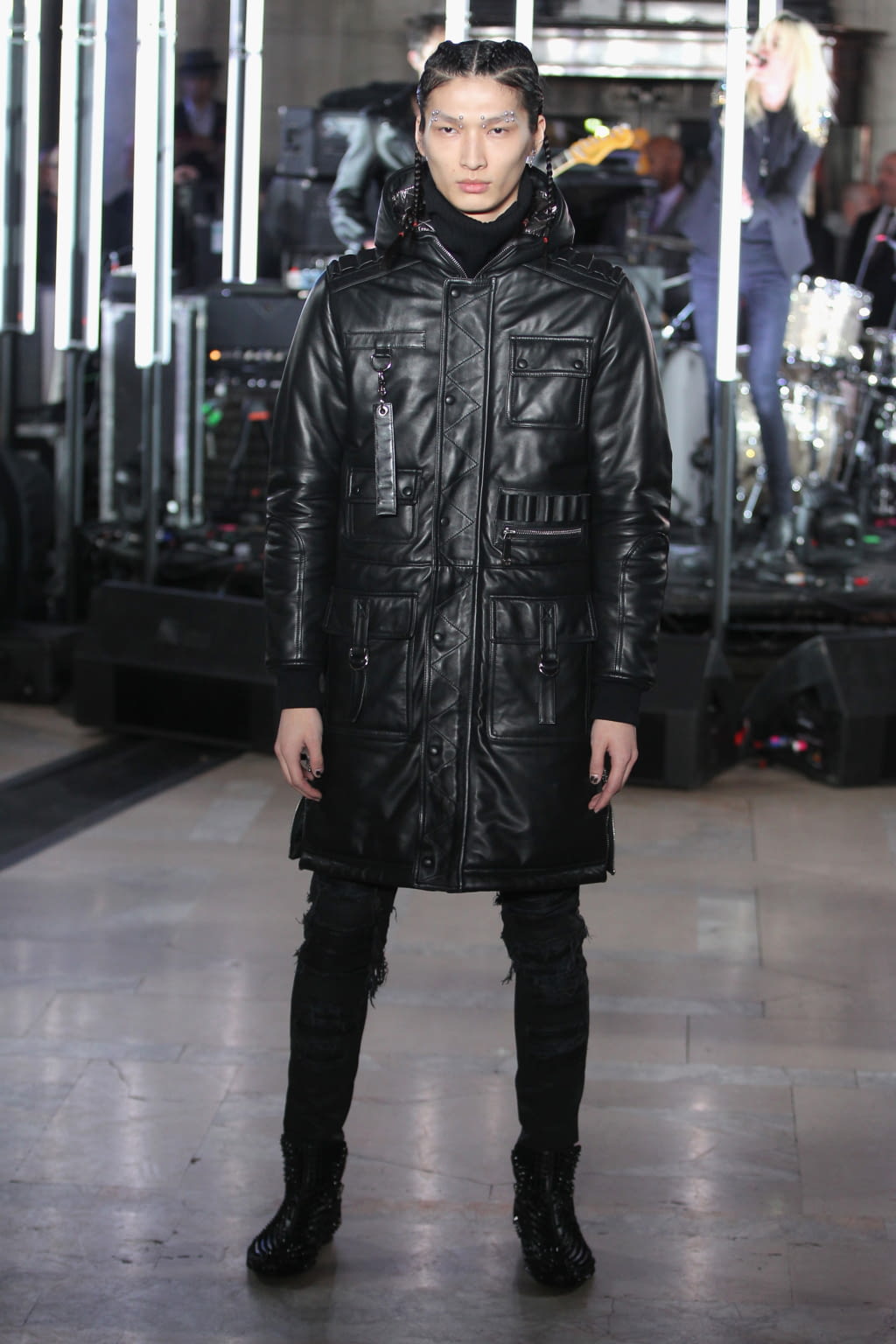 Fashion Week New York Fall/Winter 2017 look 68 from the Philipp Plein collection 女装