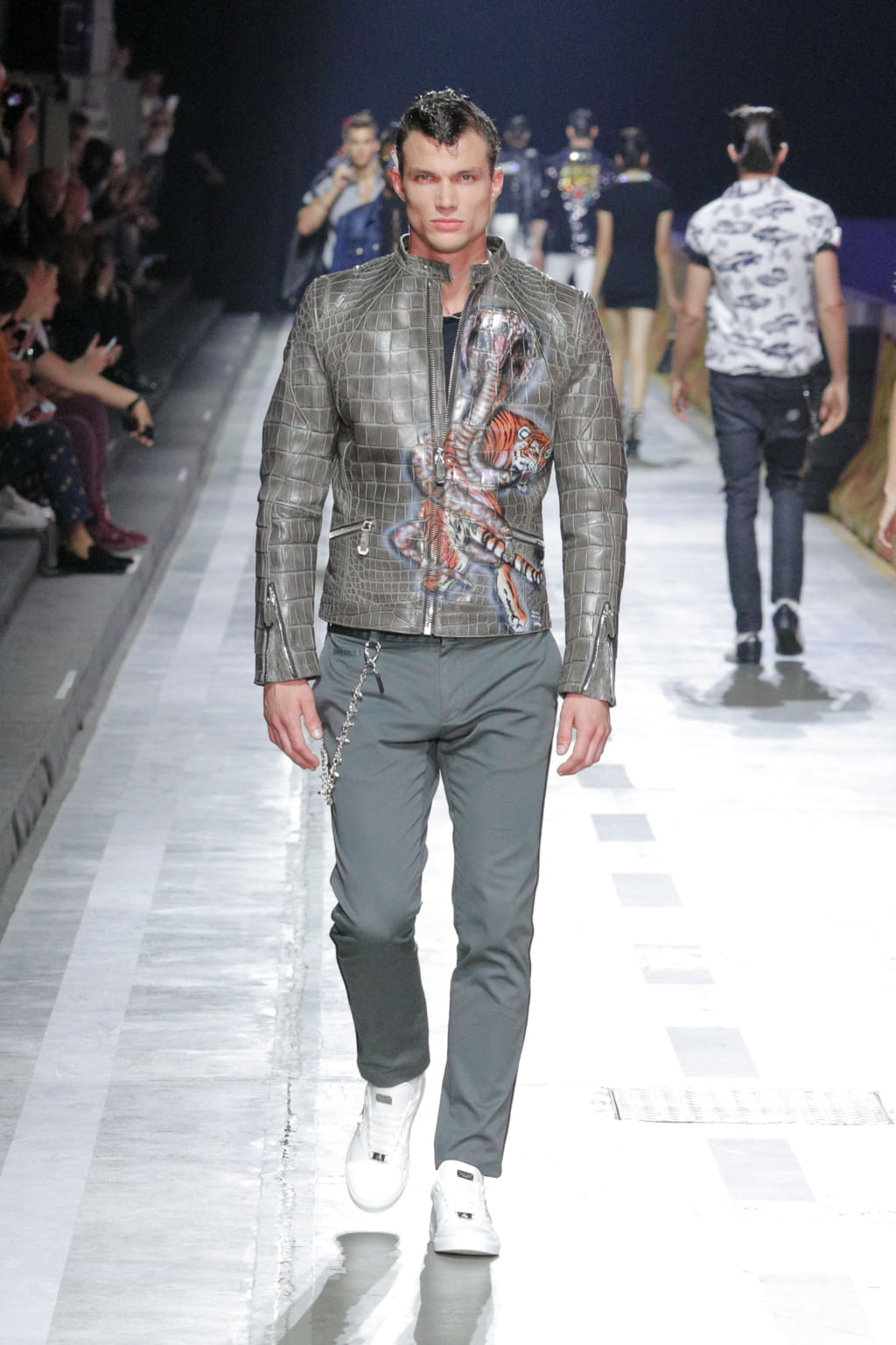 Fashion Week Milan Spring/Summer 2018 look 29 from the Philipp Plein collection menswear