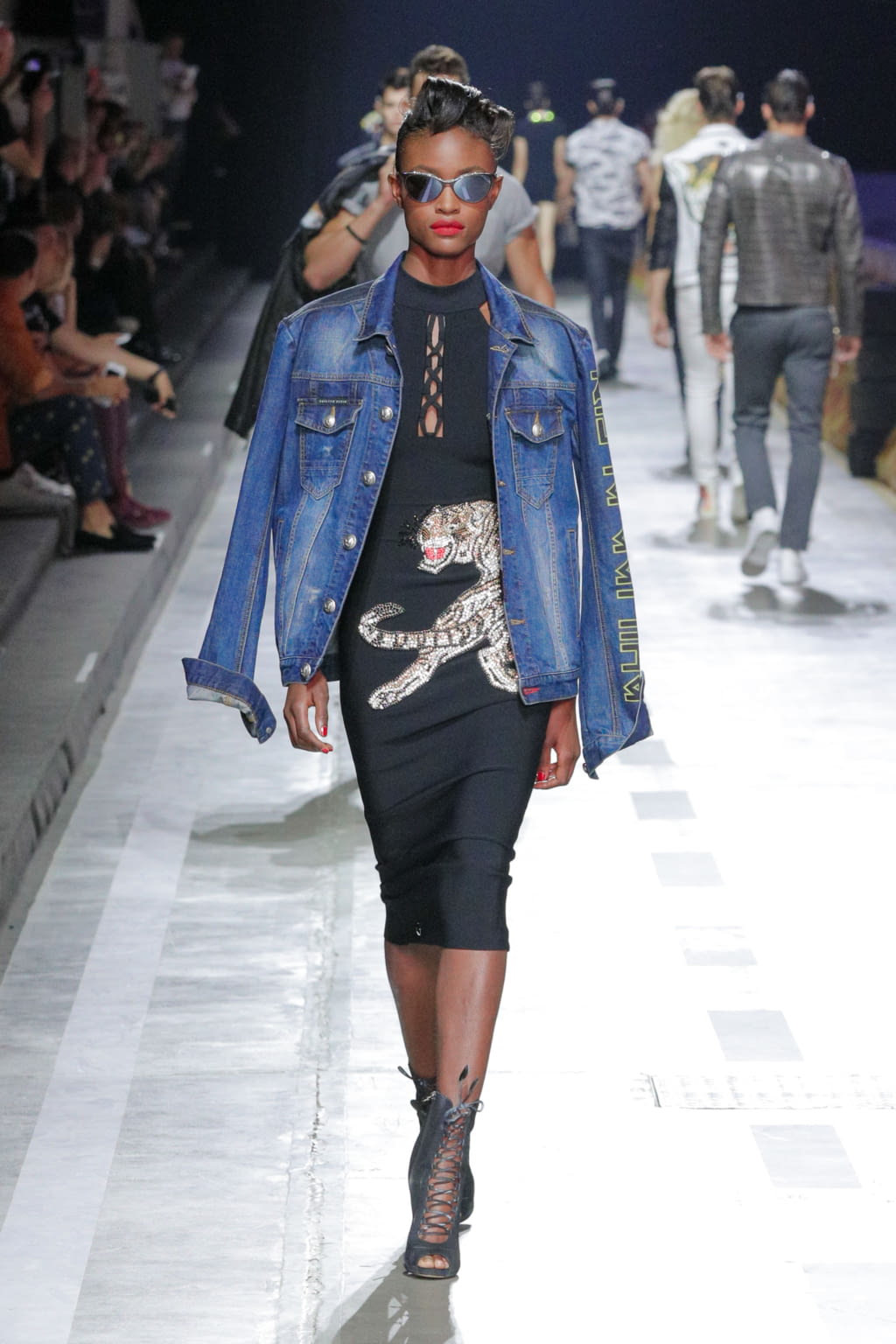 Fashion Week Milan Spring/Summer 2018 look 30 from the Philipp Plein collection menswear