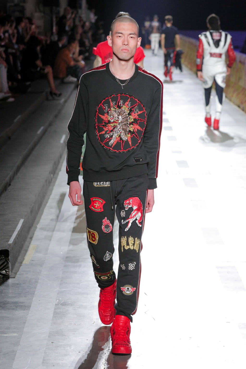 Fashion Week Milan Spring/Summer 2018 look 49 from the Philipp Plein collection 男装