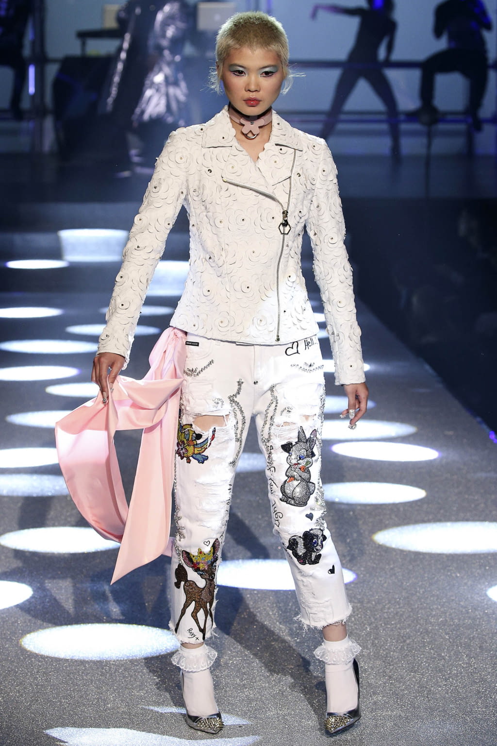 Fashion Week New York Spring/Summer 2018 look 10 from the Philipp Plein collection 女装