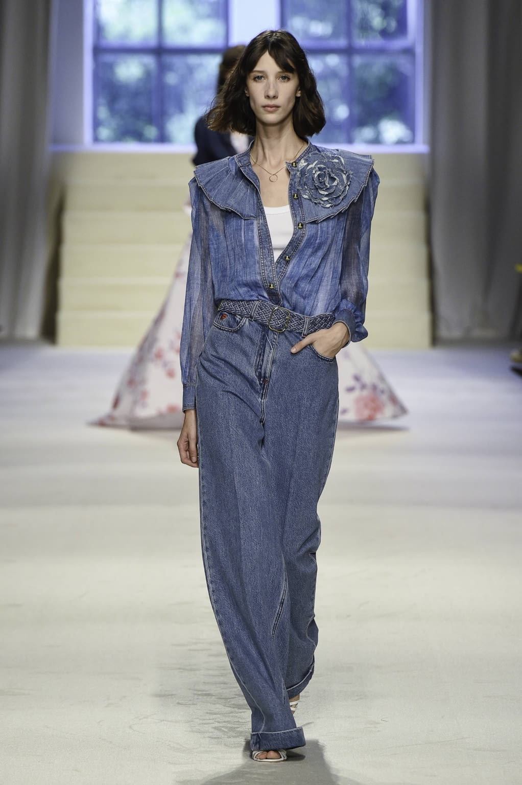 Fashion Week Milan Spring/Summer 2020 look 47 from the Philosophy di Lorenzo Serafini collection 女装