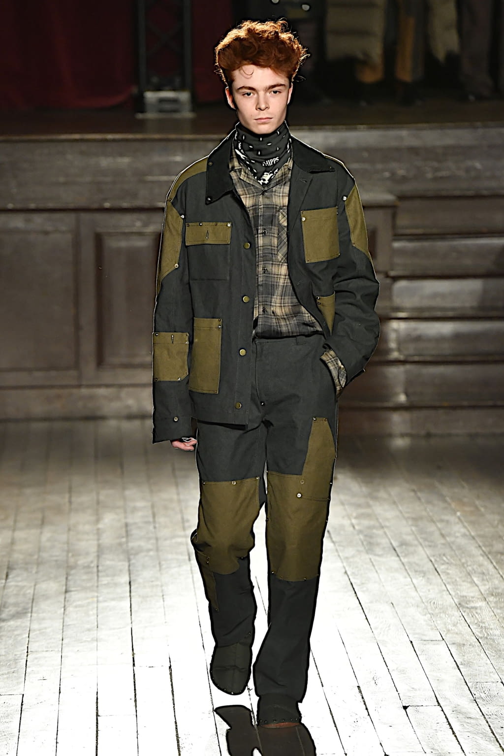 Fashion Week Paris Fall/Winter 2020 look 15 from the PHIPPS collection 男装