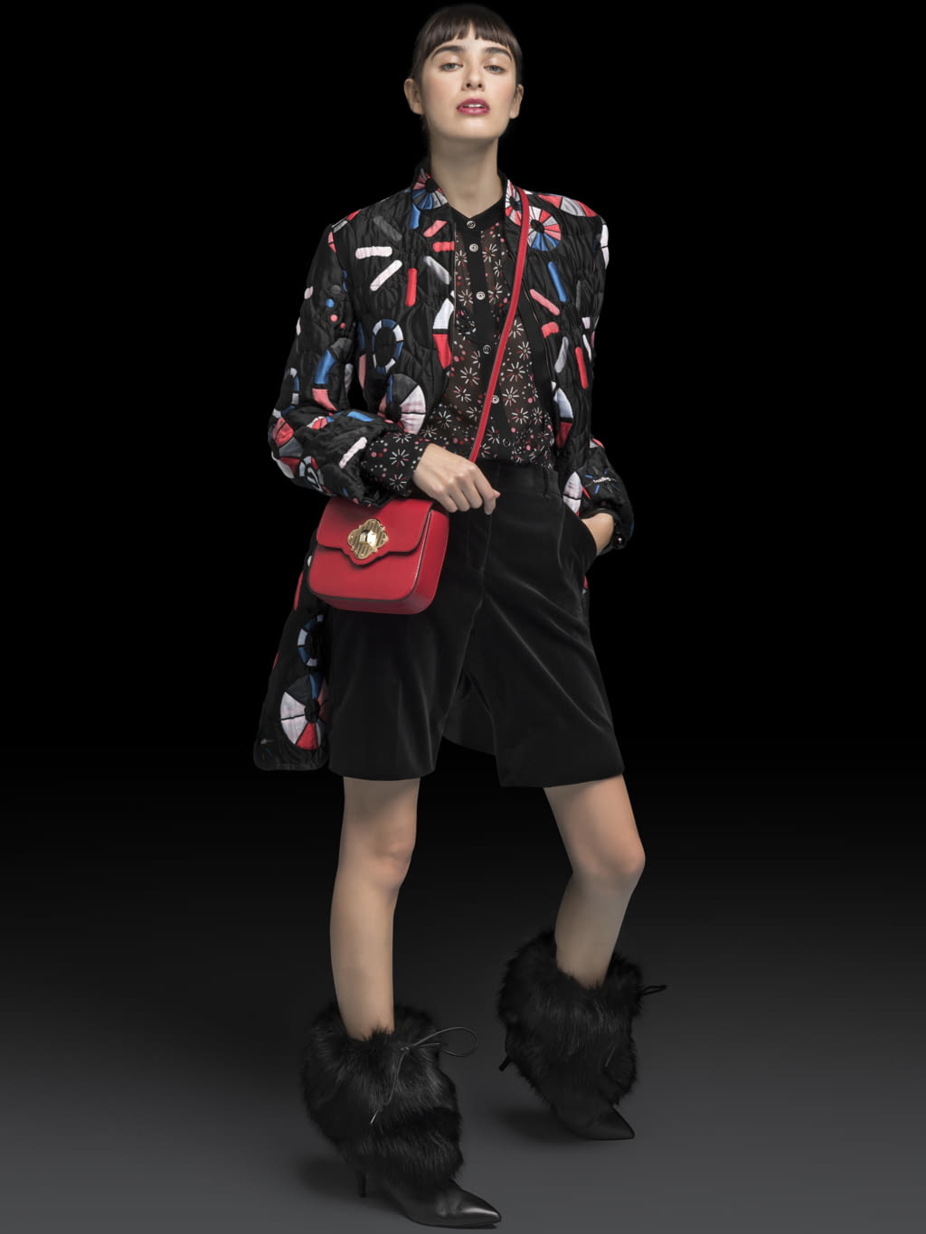 Fashion Week London Pre-Fall 2018 look 6 from the Emporio Armani collection womenswear