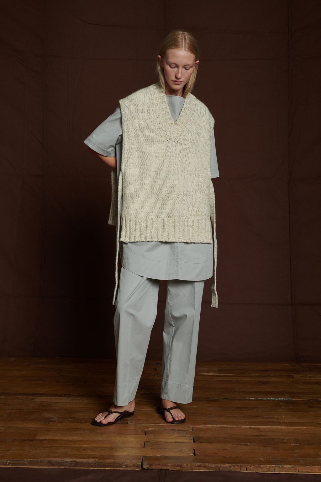 Fashion Week Paris Spring/Summer 2024 look 43 from the Soeur collection womenswear