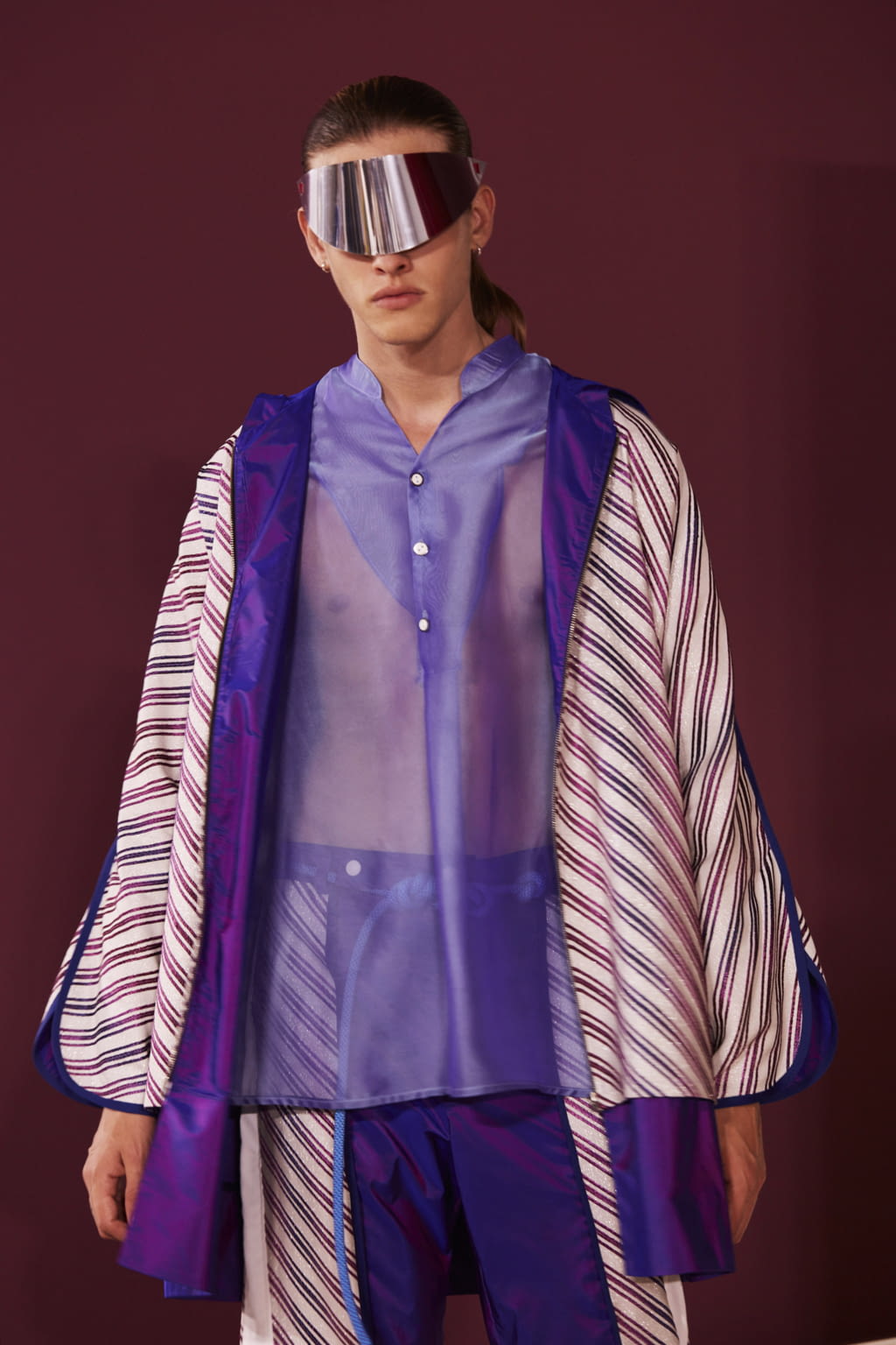 Fashion Week Paris Spring/Summer 2018 look 22 from the Pigalle collection 男装