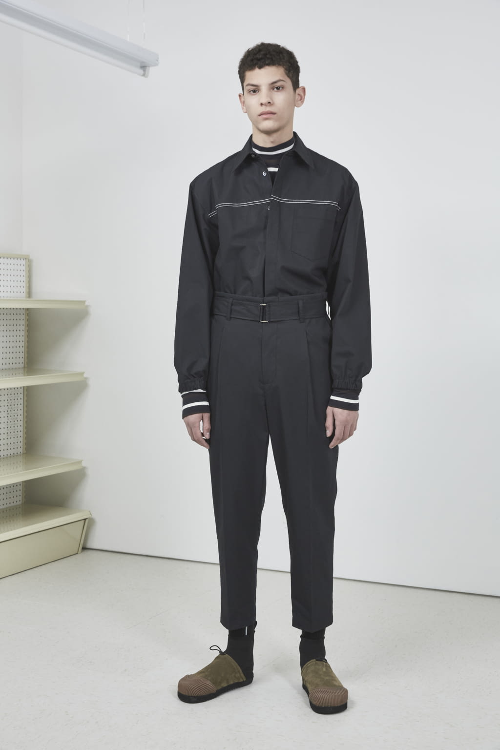 Fashion Week New York Fall/Winter 2018 look 4 from the 3.1 Phillip Lim collection menswear