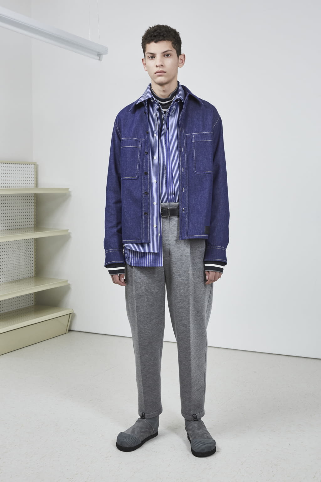 Fashion Week New York Fall/Winter 2018 look 18 from the 3.1 Phillip Lim collection menswear