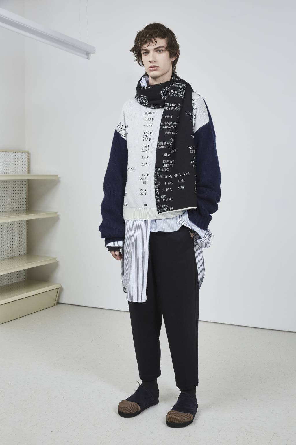 Fashion Week New York Fall/Winter 2018 look 26 from the 3.1 Phillip Lim collection 男装