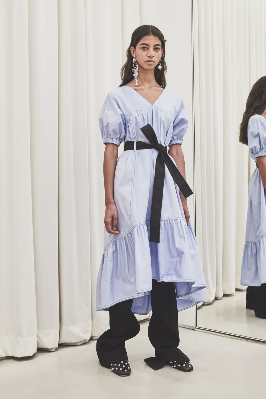 Fashion Week New York Pre-Fall 2019 look 10 from the 3.1 Phillip Lim collection 女装