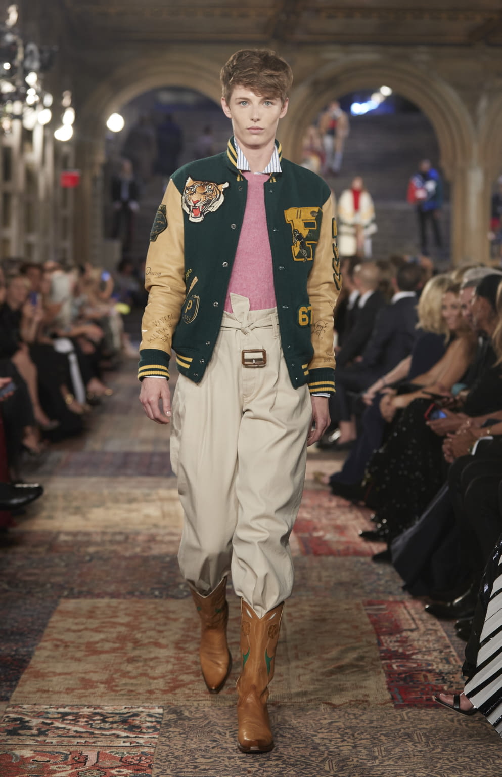 Fashion Week New York Fall/Winter 2018 look 70 from the Ralph Lauren collection womenswear