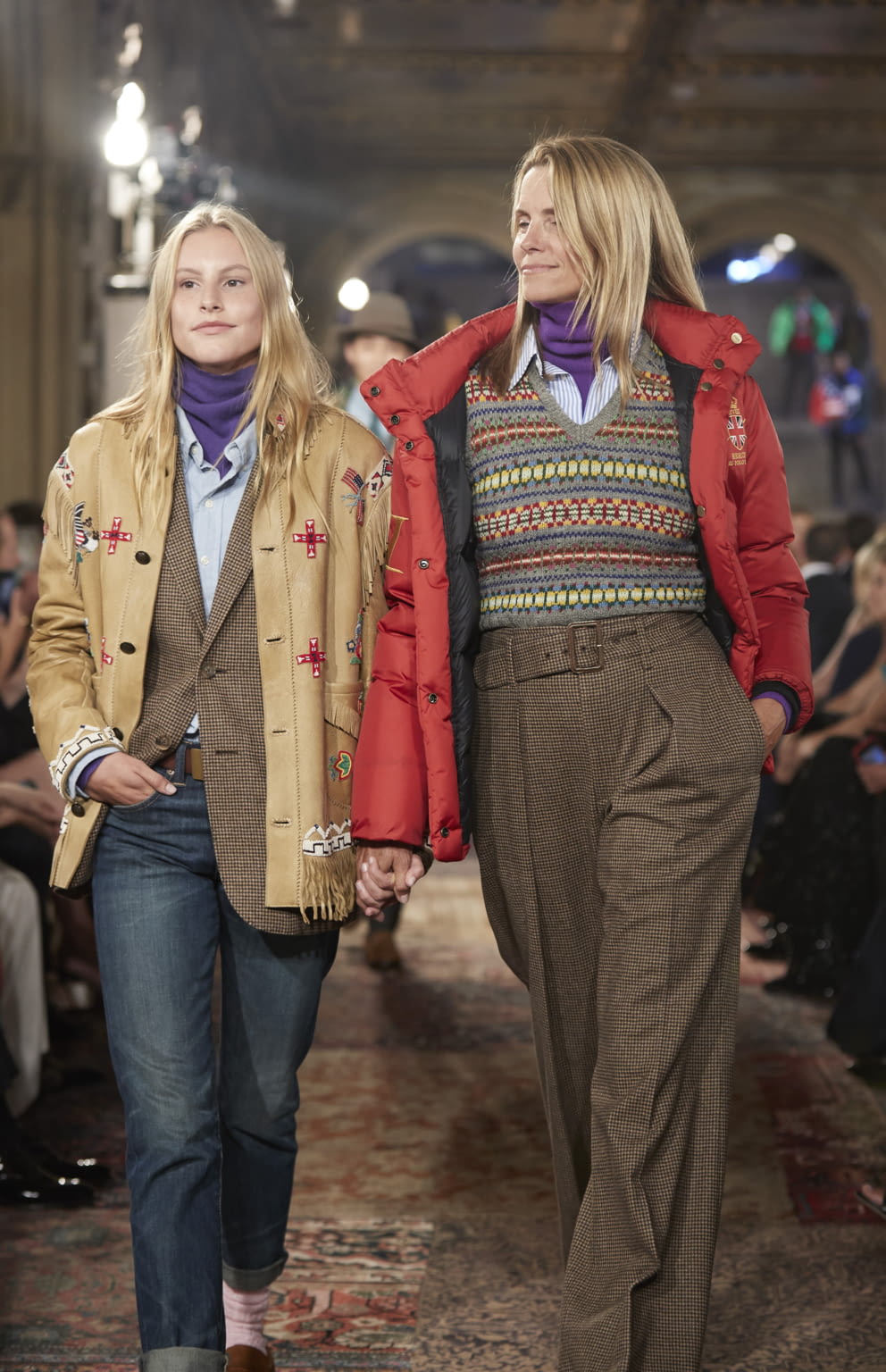 Fashion Week New York Fall/Winter 2018 look 76 from the Ralph Lauren collection 女装