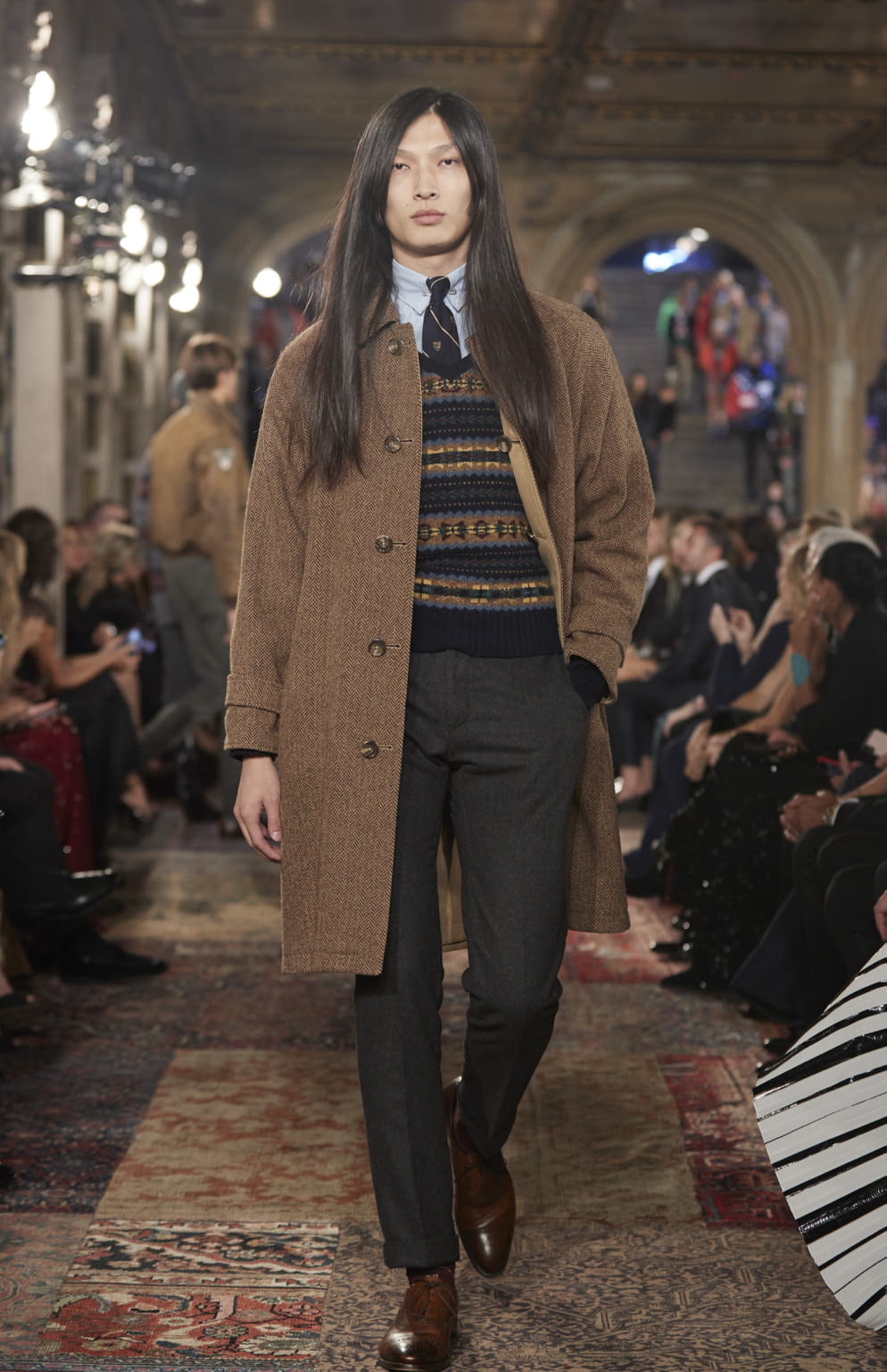 Fashion Week New York Fall/Winter 2018 look 97 from the Ralph Lauren collection womenswear