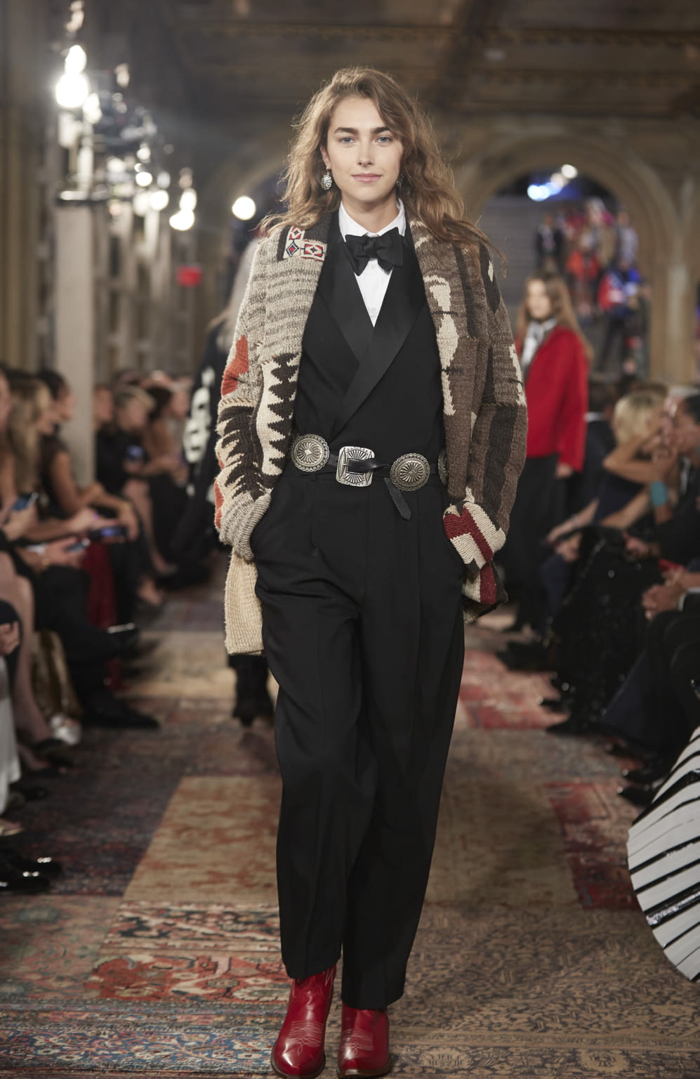 Fashion Week New York Fall/Winter 2018 look 103 from the Ralph Lauren collection 女装