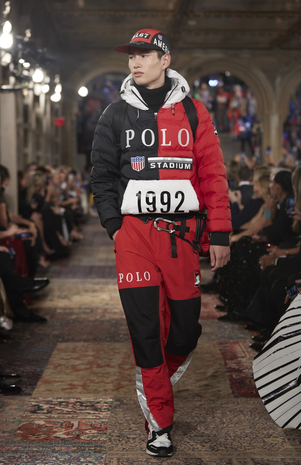 Fashion Week New York Fall/Winter 2018 look 109 from the Ralph Lauren collection womenswear