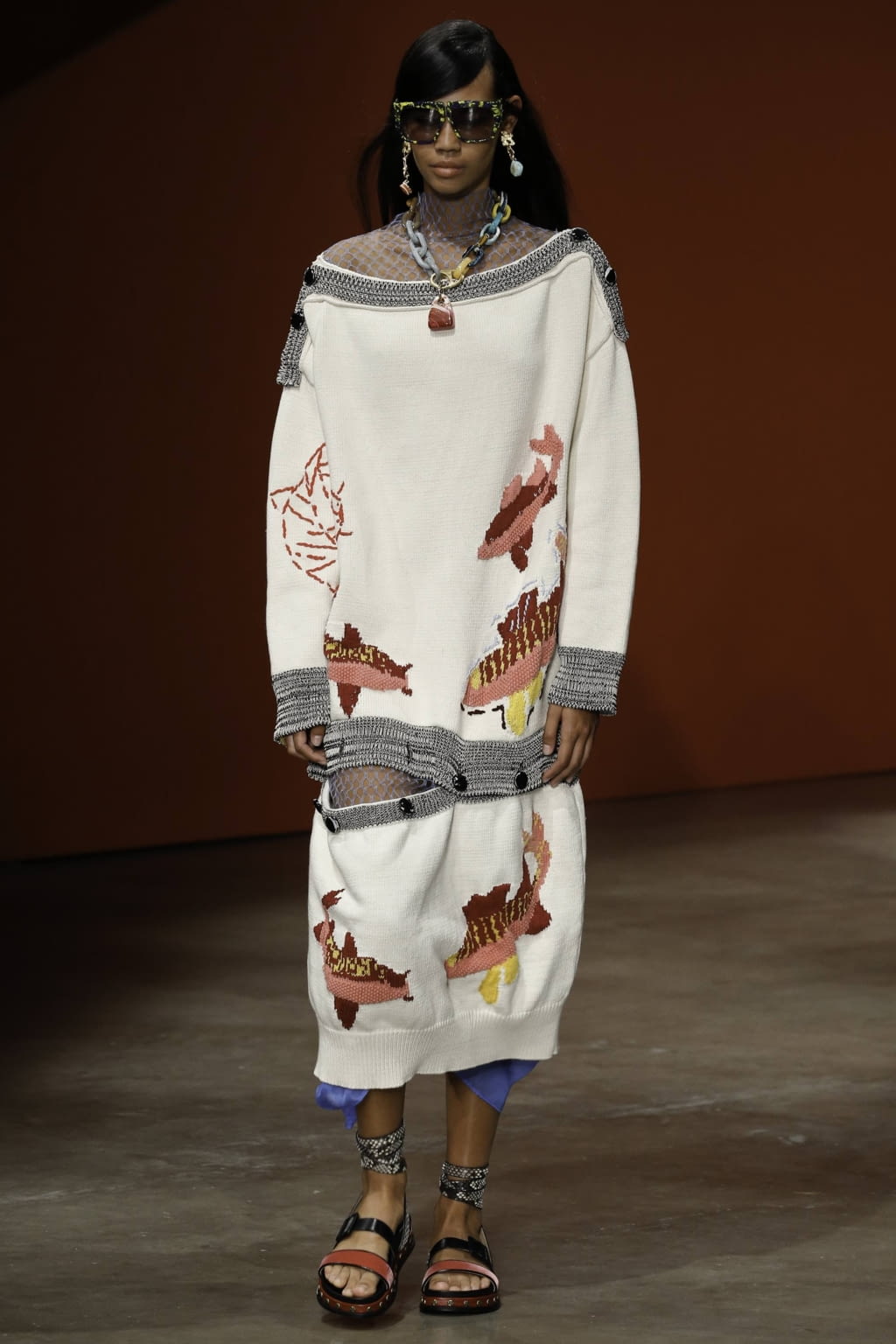 Fashion Week London Spring/Summer 2020 look 7 from the Ports 1961 collection 女装
