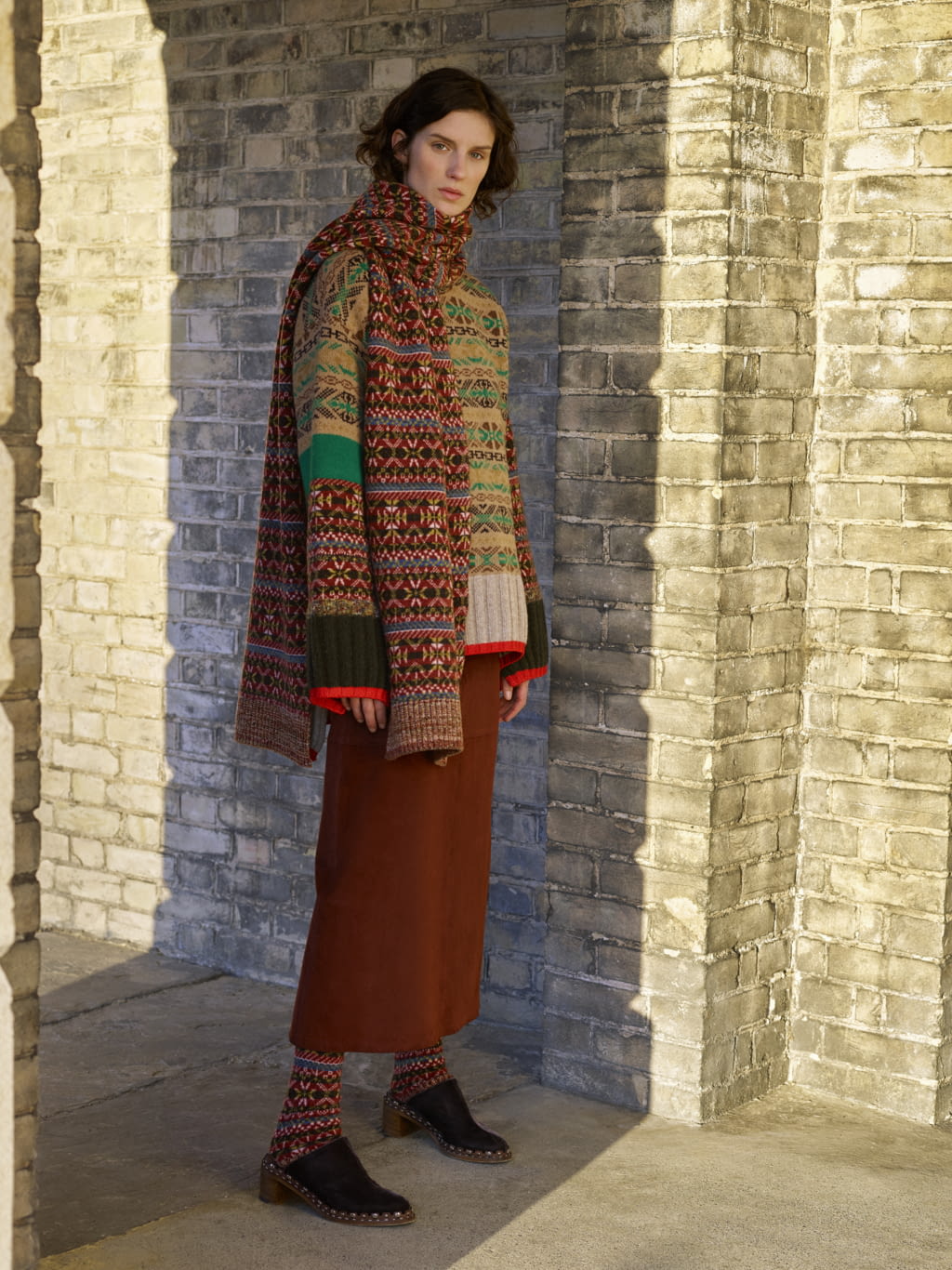 Fashion Week London Pre-Fall 2017 look 21 from the Pringle of Scotland collection womenswear