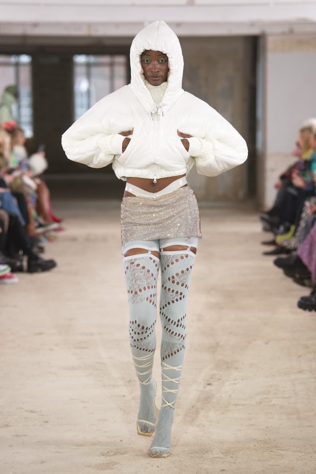 Fashion Week London Fall/Winter 2022 look 31 from the Poster Girl collection womenswear