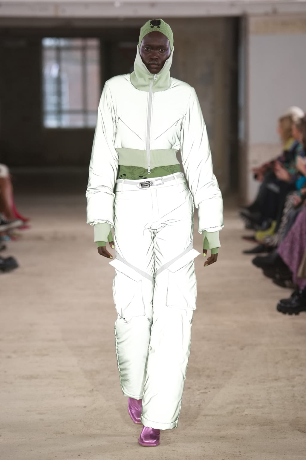 Fashion Week London Fall/Winter 2022 look 32 from the Poster Girl collection womenswear
