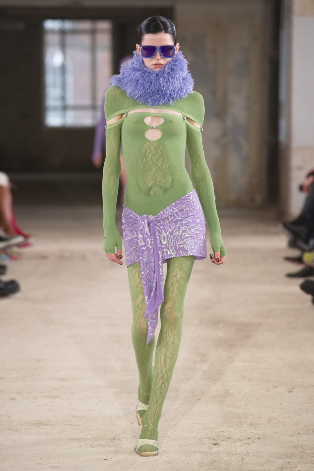 Fashion Week London Fall/Winter 2022 look 33 from the Poster Girl collection womenswear