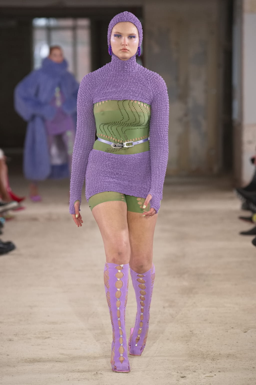 Fashion Week London Fall/Winter 2022 look 34 from the Poster Girl collection womenswear