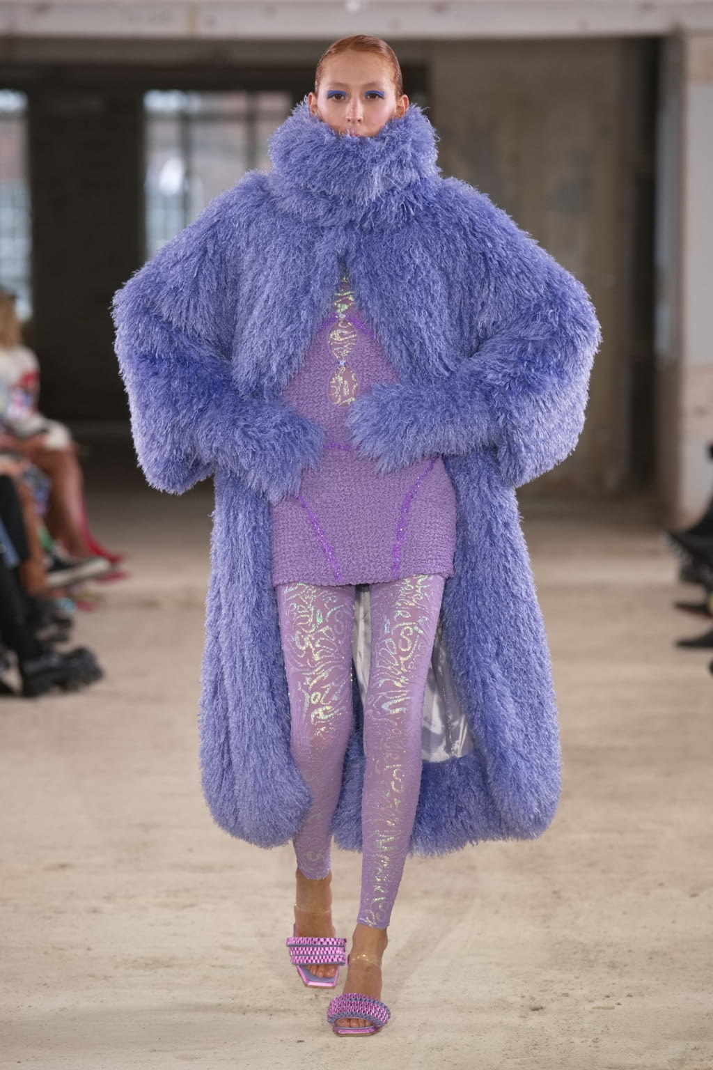 Fashion Week London Fall/Winter 2022 look 35 from the Poster Girl collection womenswear