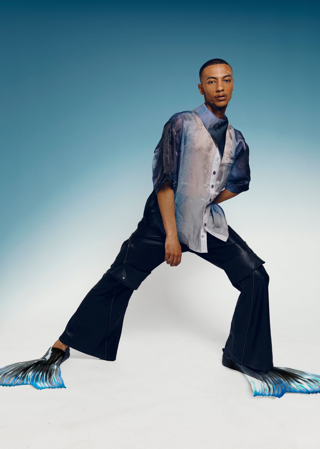 Fashion Week Paris Spring/Summer 2023 look 14 from the 8IGB community clothing collection menswear