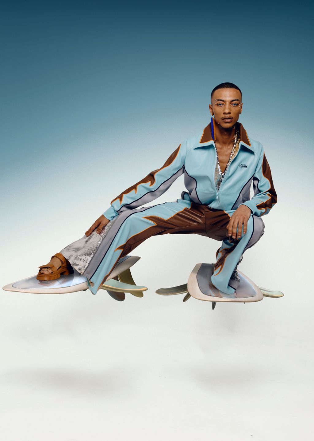 Fashion Week Paris Spring/Summer 2023 look 15 from the 8IGB community clothing collection menswear