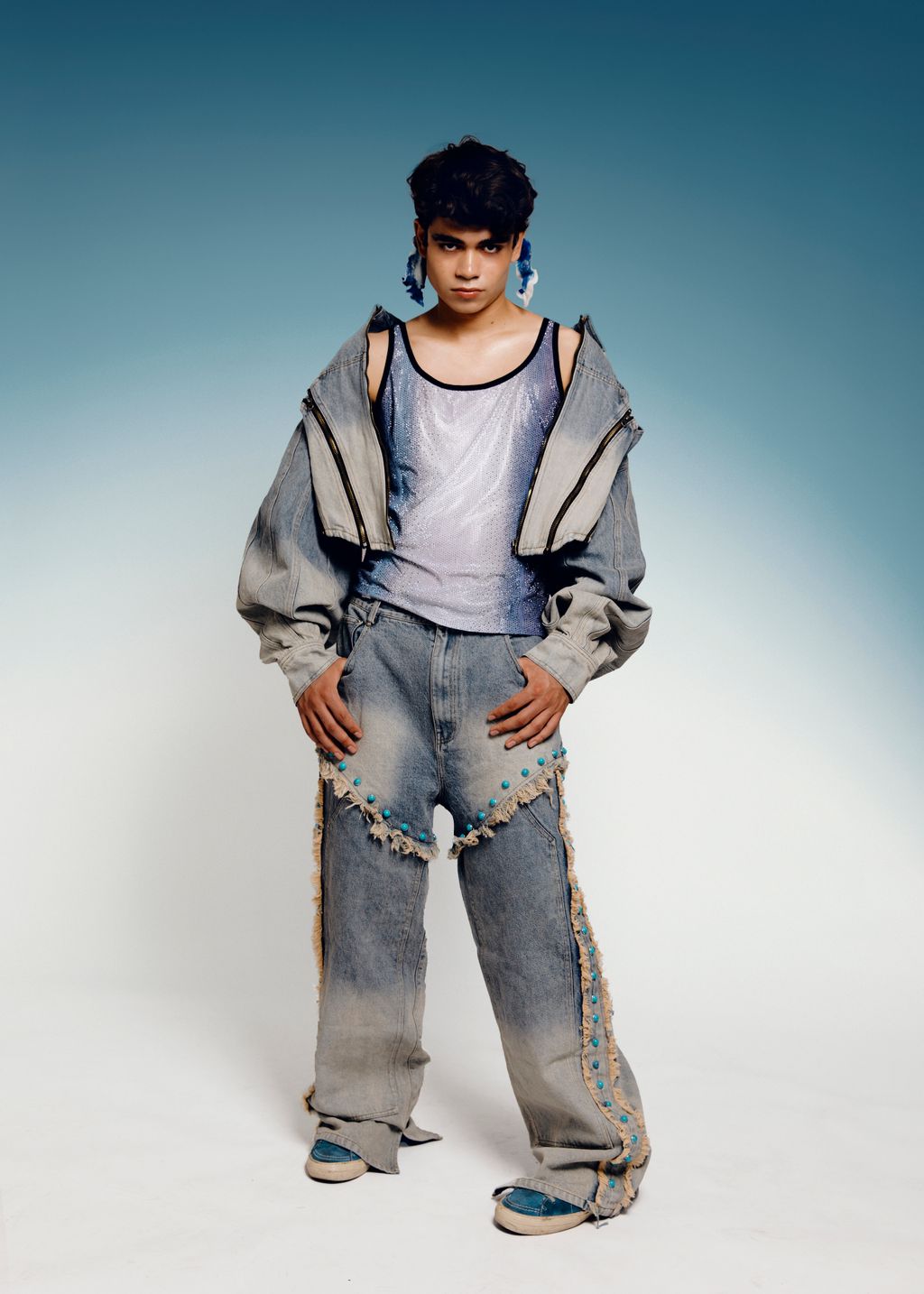 Fashion Week Paris Spring/Summer 2023 look 18 from the 8IGB community clothing collection menswear