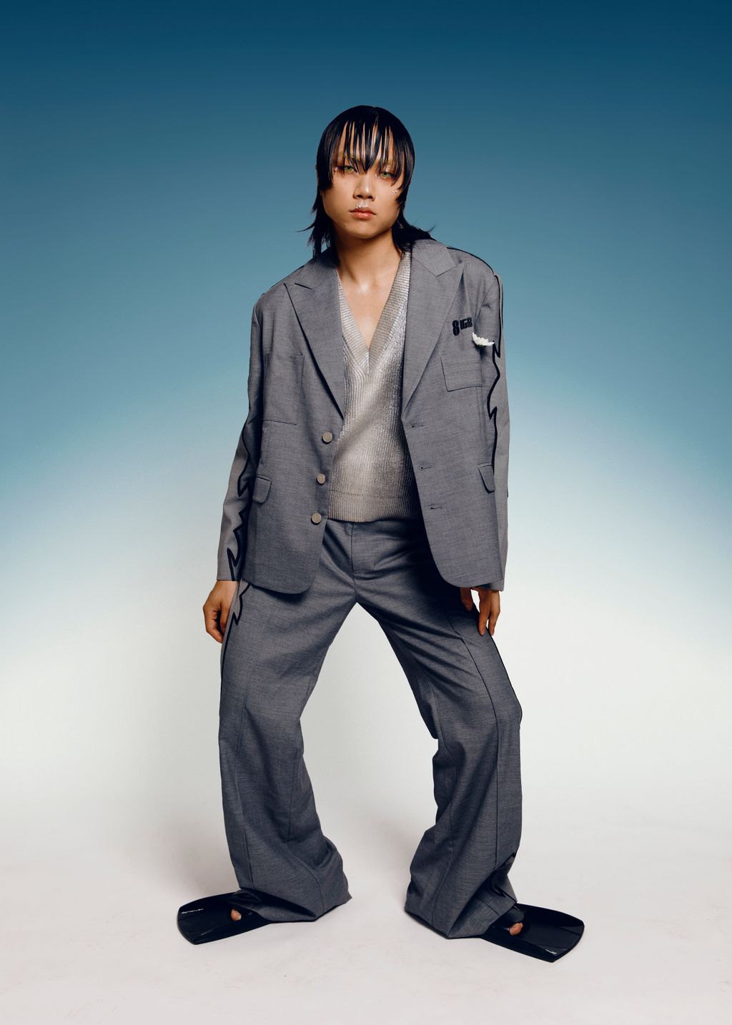 Fashion Week Paris Spring/Summer 2023 look 22 from the 8IGB community clothing collection menswear