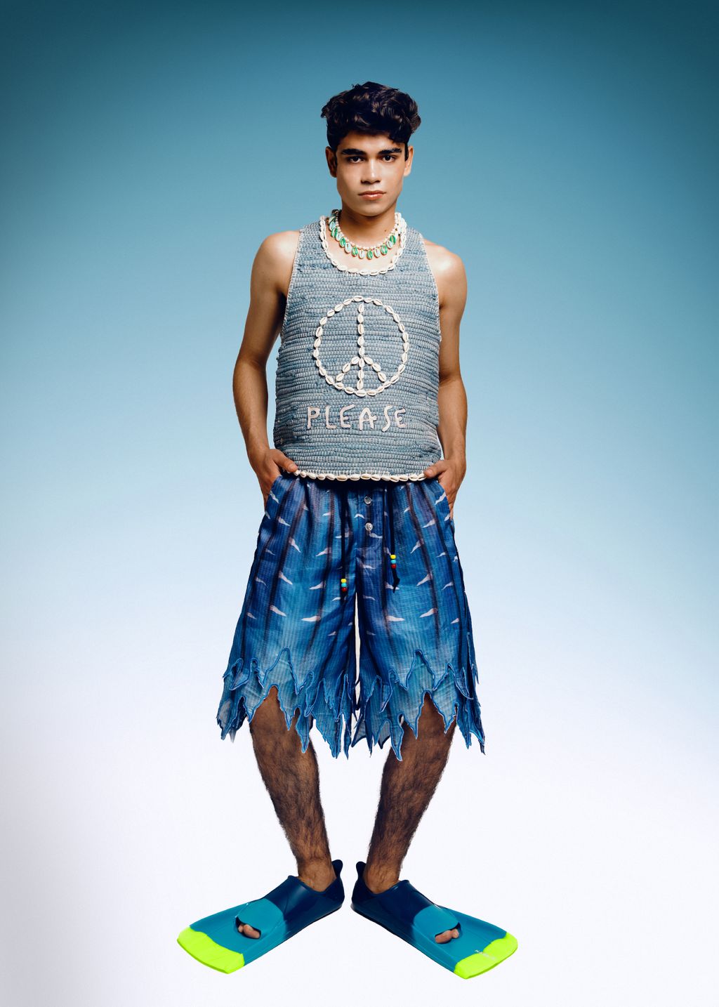 Fashion Week Paris Spring/Summer 2023 look 5 from the 8IGB community clothing collection menswear