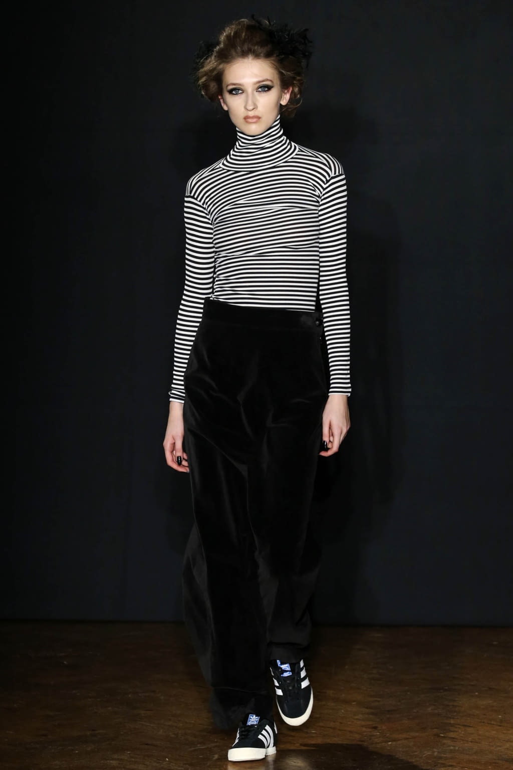 Fashion Week London Fall/Winter 2017 look 18 from the PPQ collection womenswear