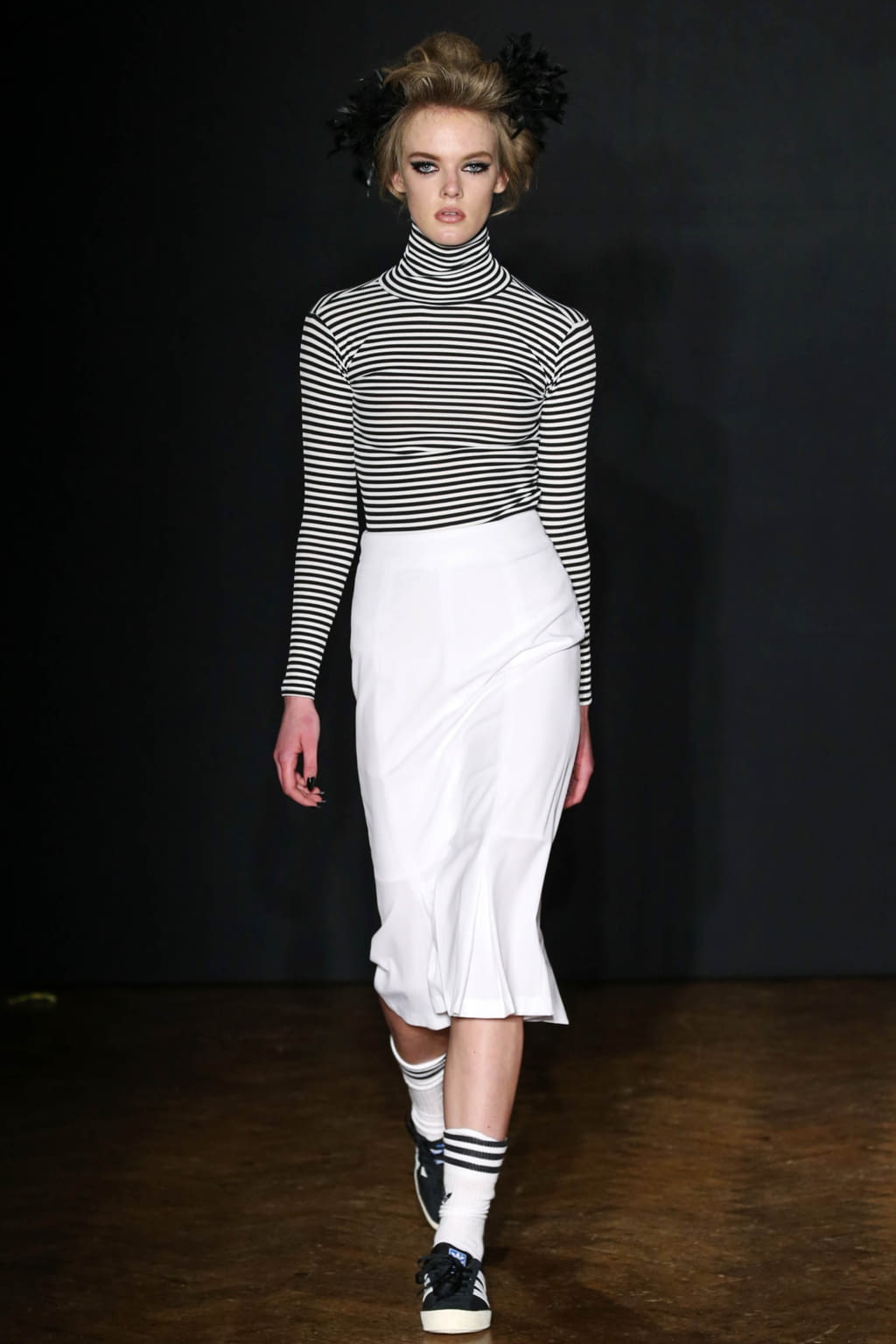 Fashion Week London Fall/Winter 2017 look 23 from the PPQ collection womenswear