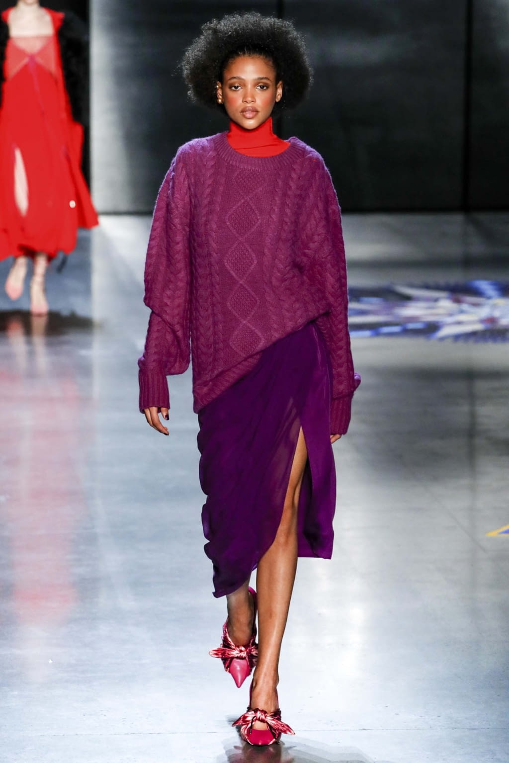 Fashion Week New York Fall/Winter 2018 look 4 from the Prabal Gurung collection womenswear
