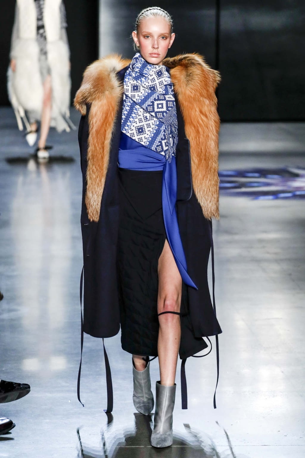 Fashion Week New York Fall/Winter 2018 look 7 from the Prabal Gurung collection womenswear