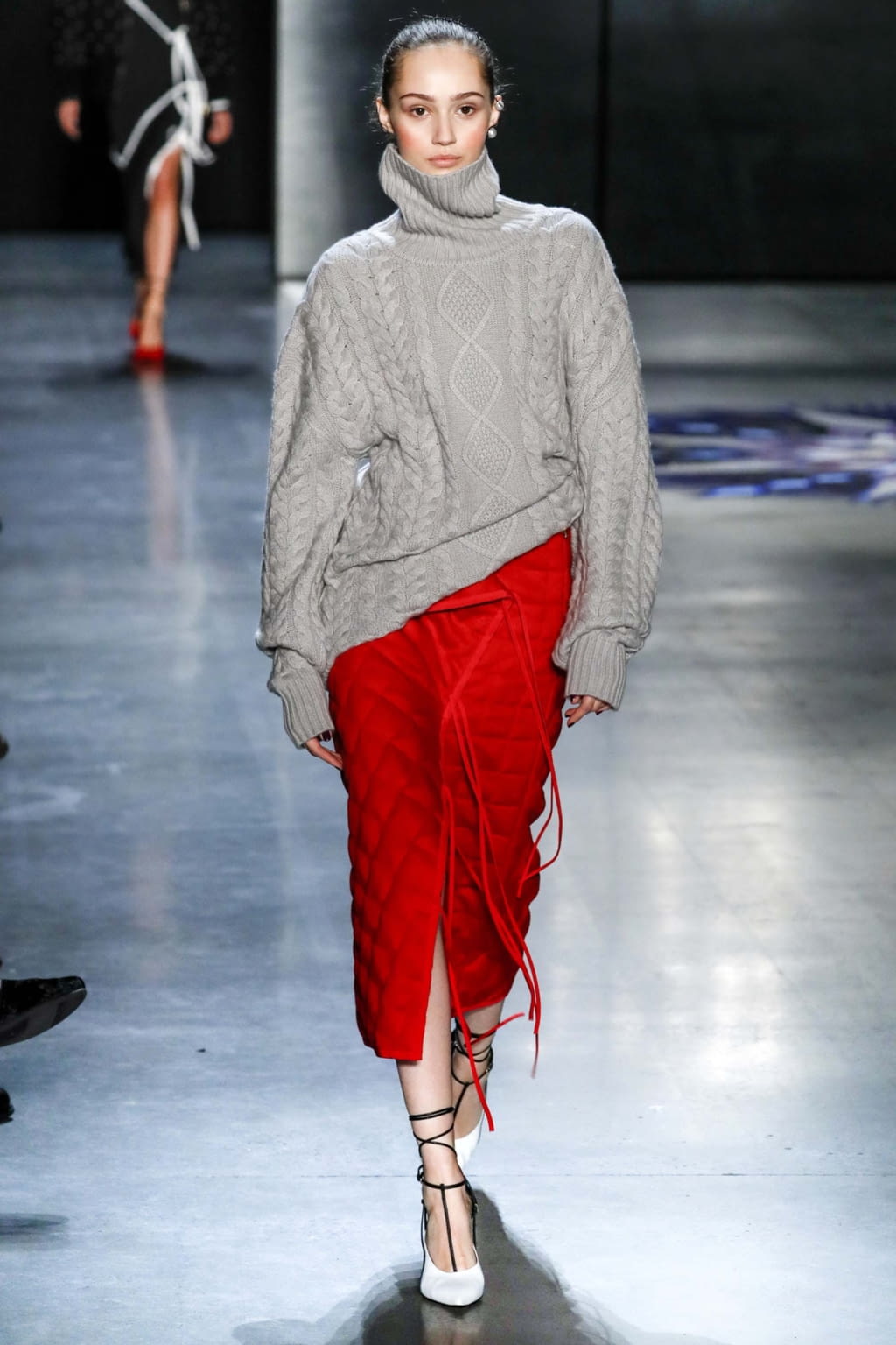 Fashion Week New York Fall/Winter 2018 look 13 from the Prabal Gurung collection womenswear