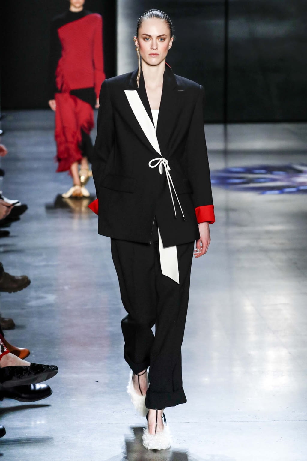 Fashion Week New York Fall/Winter 2018 look 15 from the Prabal Gurung collection womenswear