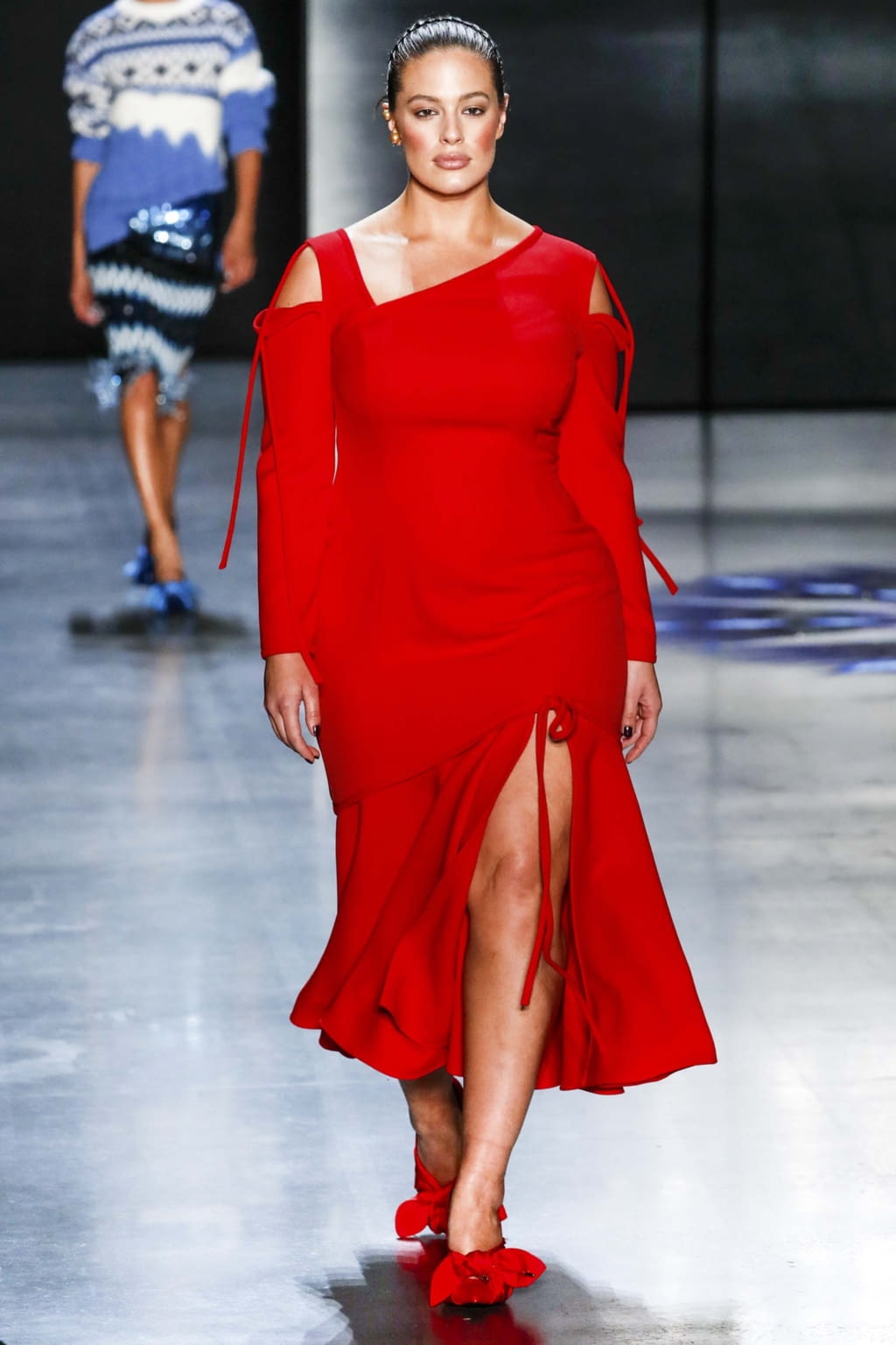 Fashion Week New York Fall/Winter 2018 look 18 from the Prabal Gurung collection womenswear
