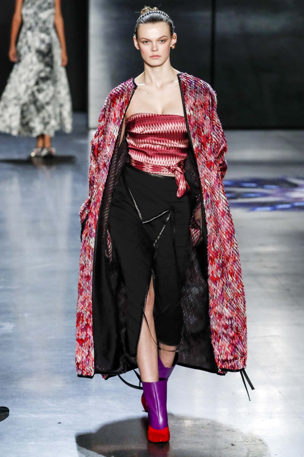 Fashion Week New York Fall/Winter 2018 look 29 from the Prabal Gurung collection womenswear
